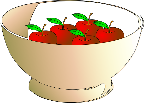 5 Apples Clipart - 5 Apples Clipart (600x429)