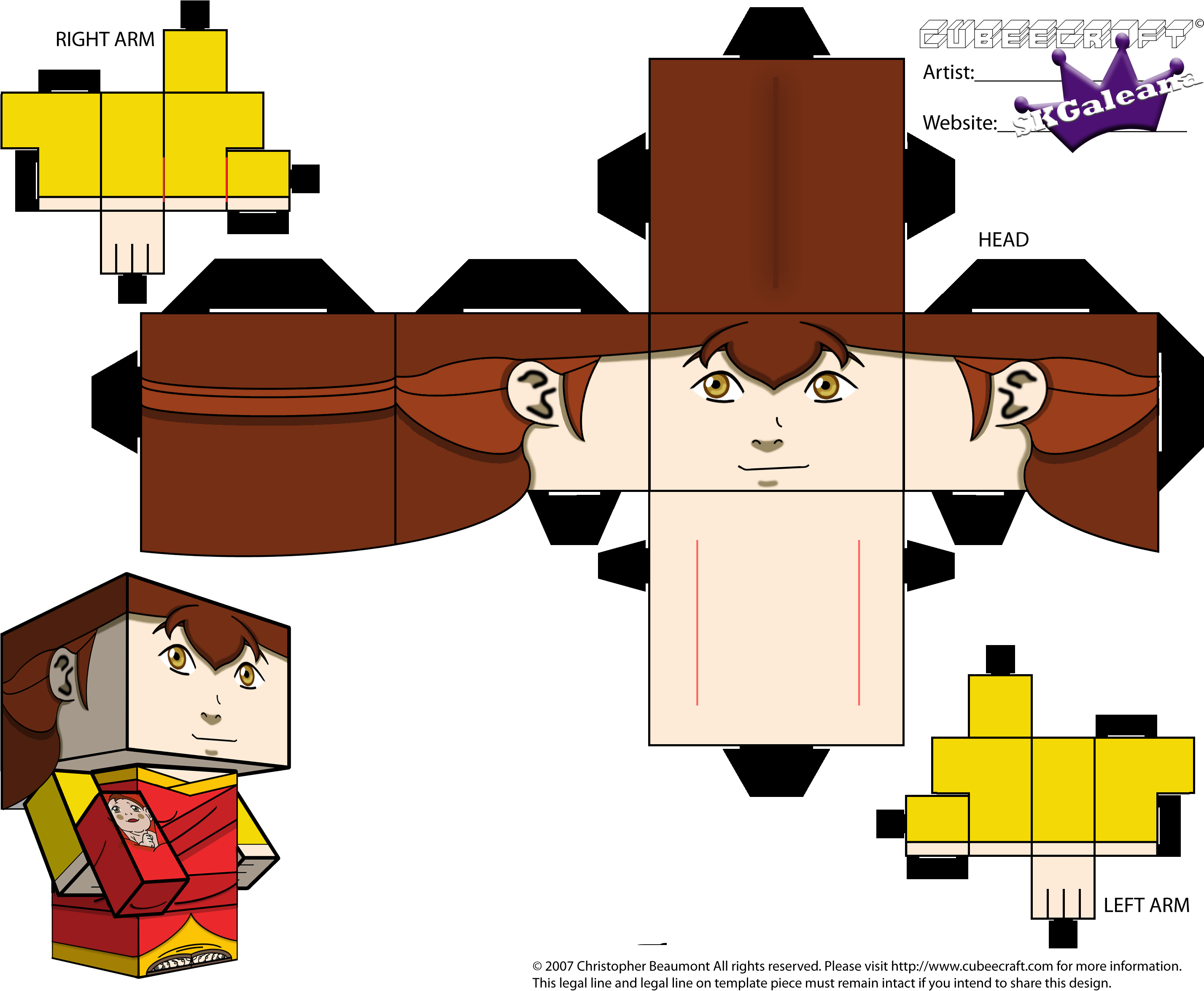 Part - Paper Toy Wonder Woman (2979x2354)
