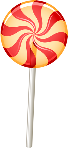 Tootsie Pops - Paleta Dulce Dibujo Png (248x500)