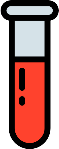 Blood Test Free Icon - Blood Test Tube Icon (512x512)