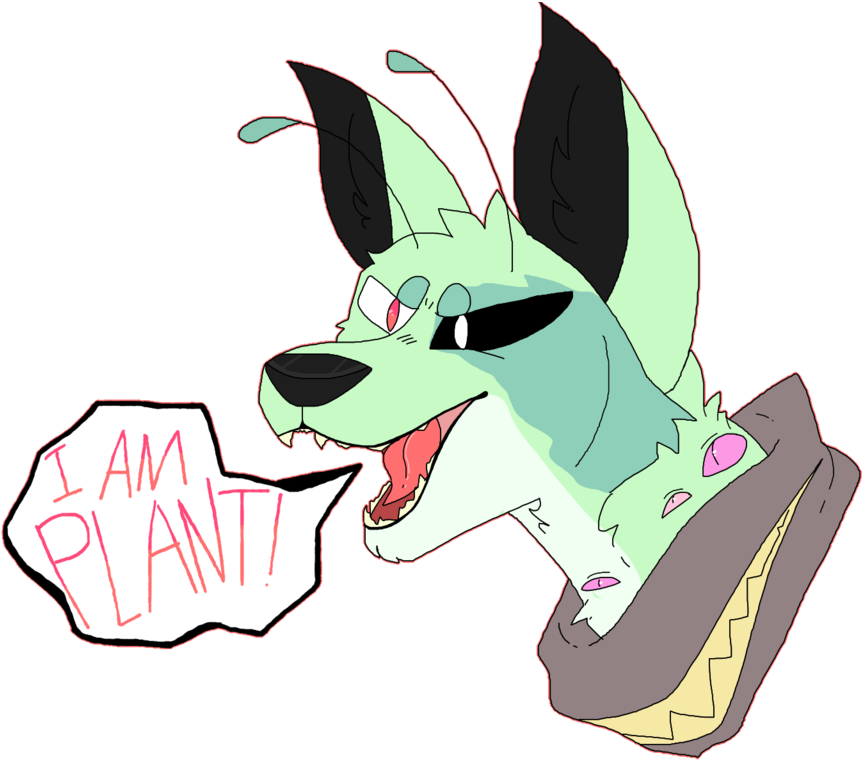 I Am Plant By Blood-pelt - Drawing (1024x768)