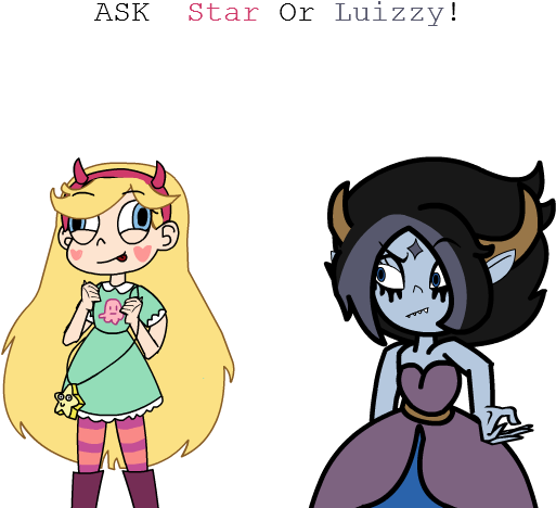 Ask Star Butterfly Or Luizzy Vixian By Ambitiousgemoflost - Star Vs.the Forces Of Evil Princess Star Butterfly (602x536)