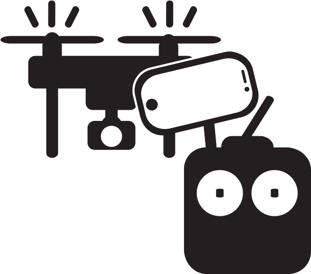 Download Drone Icon Freebies - Control Drone Logo Png (700x700)