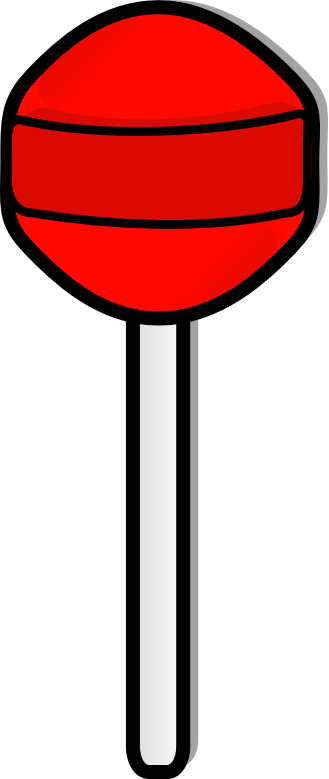 Lollipop Clip Art - Lollipop Clipart (329x779)