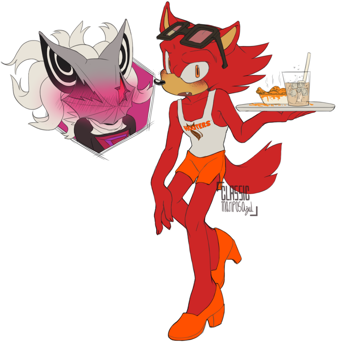 Classicmariposazul ~commissions Open~ @mariposaazul96 - Sonic Forces Infinite X Rookie (1165x1200)