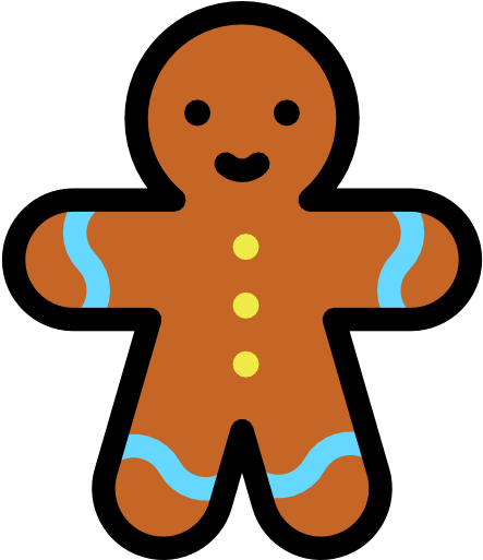Computer Icons Gingerbread Man Encapsulated Postscript - Gingerbread Man (512x512)
