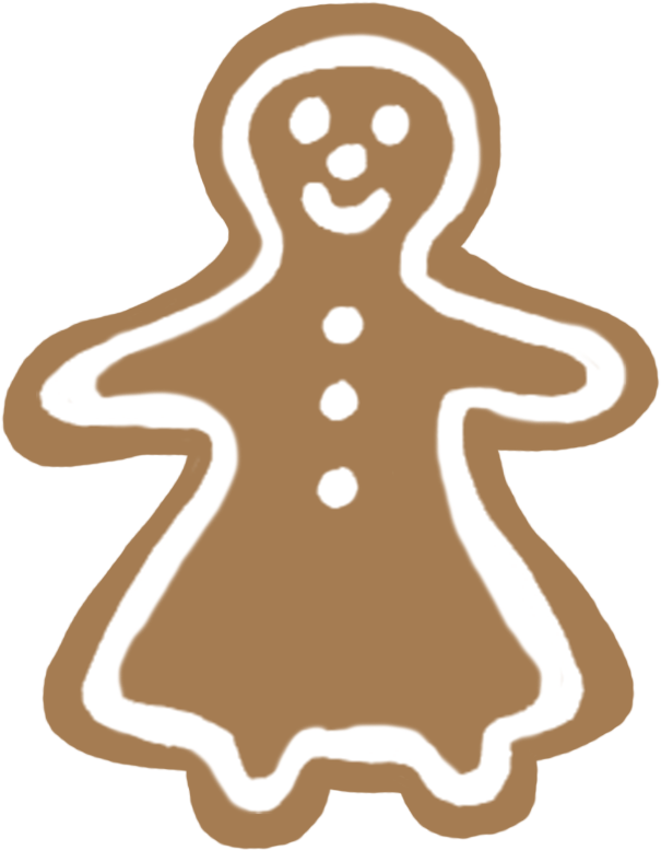 Gingerbread Woman - Christmas Day (725x886)