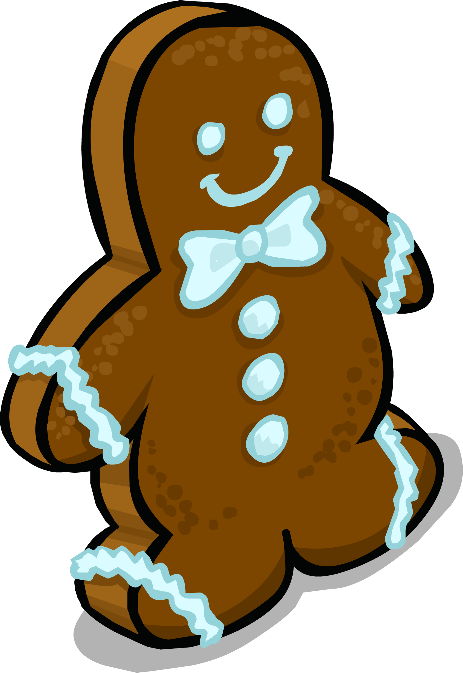 Gingerbread Man Sprite 005 - Gingerbread Man Sprite 005 (1549x2249)