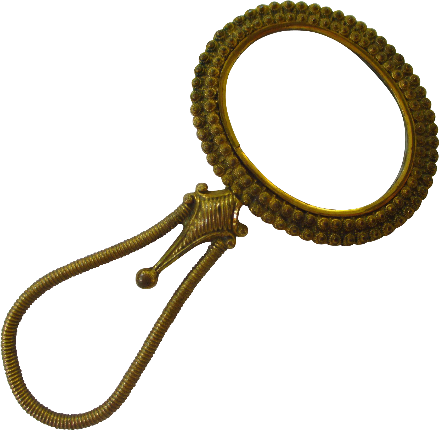 Mid 1800s Victorian Chatelaine Magnifying Glass - Hoisting (1677x1677)