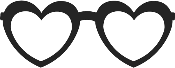 Heart-shaped Glasses Stamp - Buick (600x600)