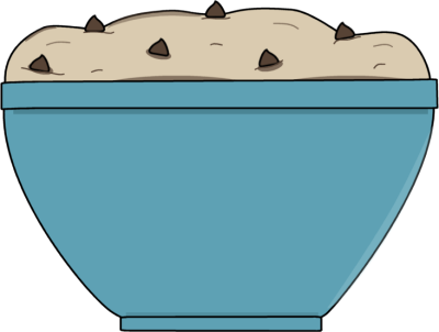 Cookie Dough Clip Art - Cookie Dough Clip Art (400x302)