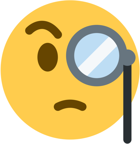 Twitter - Face With Monocle Emoji (512x512)
