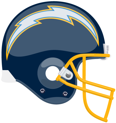 San Diego Chargers Helmet Logo Clipart - Denver Broncos Helmet Png (471x500)