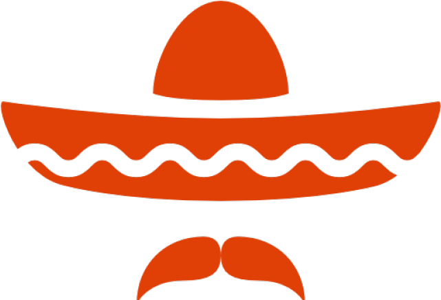 Moustache Clipart Sombrero - Sombrero Icon Png (640x480)