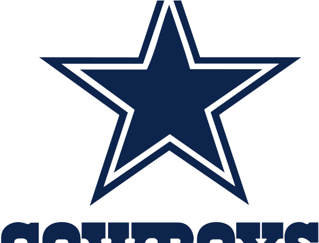 Dallas Cowboys Clipart - Dallas Cowboys Star Decal (640x480)