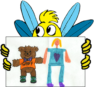 Hug Bug Club - Cartoon (400x325)