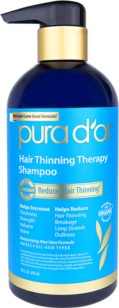 Picture Of Hair Thinning Therapy Shampoo - Purodor Shampoo (1280x1280)