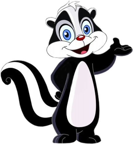 Leila Shishkina Фото Любимых Авторов На Яндекс - Skunk Cartoon (459x500)