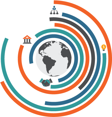 Are You Still Operating Your Global Supply Chain Via - Black And White Earth (600x500)