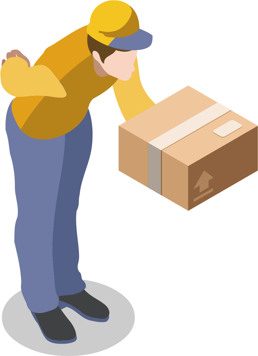 Courier Parcel Clip Art - Courier Png (1500x1500)