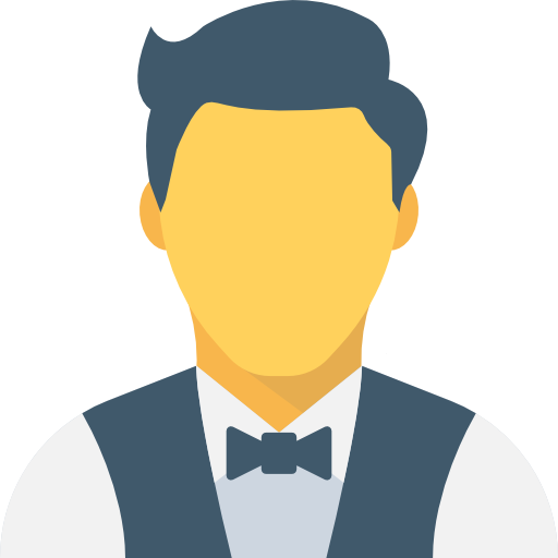 Computer Icons Restaurant Waiter Clip Art - Restaurant Worker Png Icon (512x512)