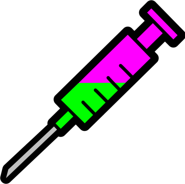 Syringe Clip Art - Needle Clipart (600x597)