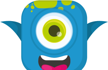 Monster Cartoon Character - Cartoon (600x400)