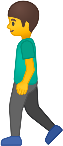 Google - Walking Girl Emoji (512x512)