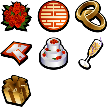 Search - Wedding Icon (552x444)