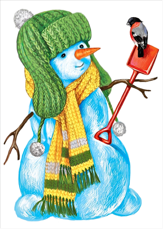 Winter Clipart, Christmas, Folk Art, Xmas Ornaments, - (0+) Праздничное Оформление Интерьеров Доу. Музыкальный (570x800)