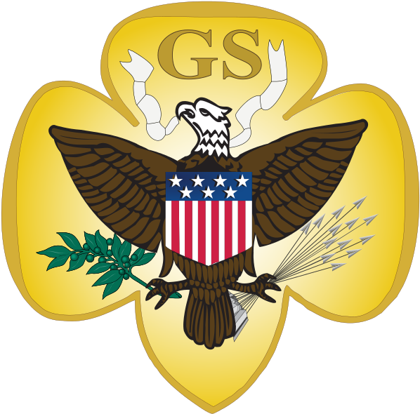 Girl Scouts Of The Usa United States Scouting Boy Scouts - Girl Scouts Of The Usa United States Scouting Boy Scouts (607x600)