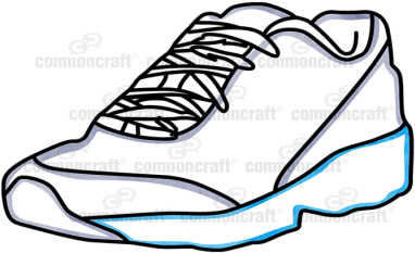 Become A Member To Access Our Entire Library, Including - Basketball Shoe (400x400)