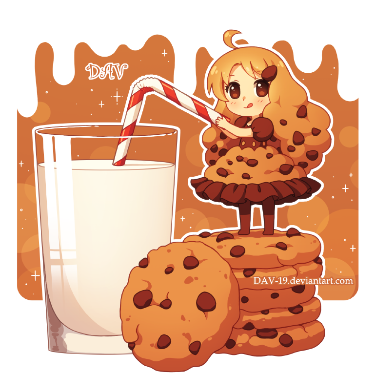 Cookie - Icondav-19 - - Food Chibis (834x820)