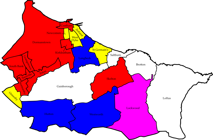 In A By-election In February 2002 St Germain's Ward - Map (727x480)