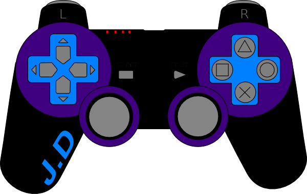 Controller Printout Clip At Clker Controller Idea Clip - Video Game (600x380)