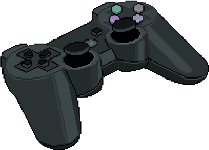 Ps3 Controller Pixel Art - Playstation Controller Pixel Art (800x600)