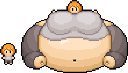 Juacoproductionsarts 35 4 Fatty Sally By Masterd987 - Pixel Art (472x284)