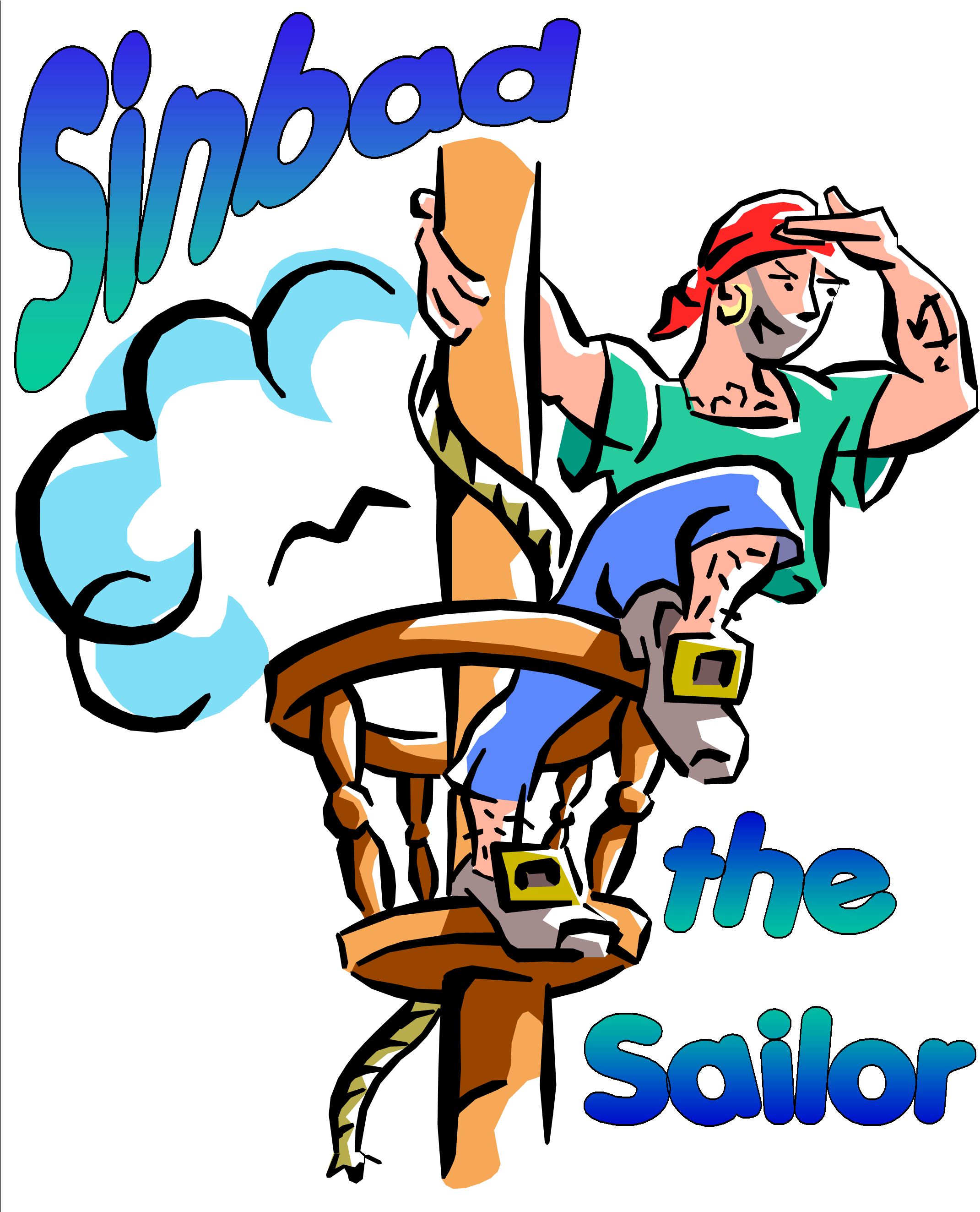 Sinbad The Sailor Png (2173x2645)