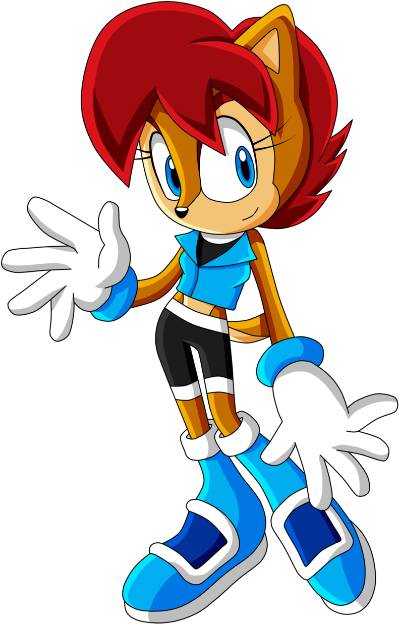 Sally Acorn And Rouge - Princess Sally Acorn (900x1401)