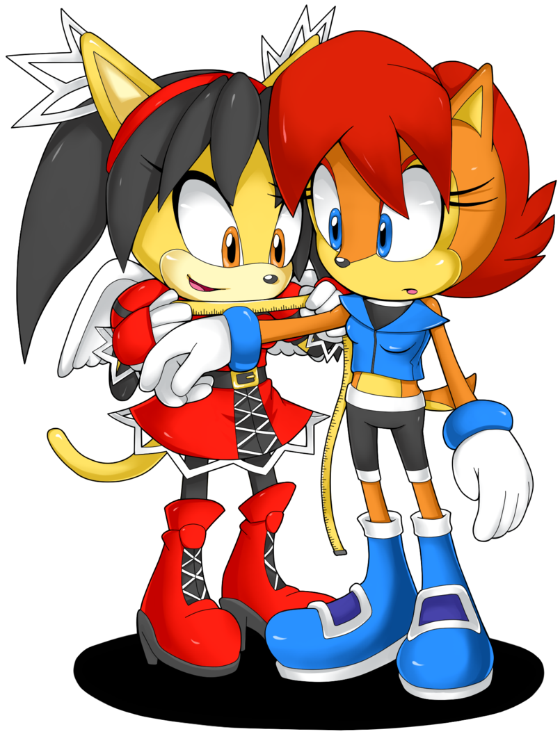 Honey Sally By Cylent-nite - Sonic Honey The Cat (1024x1170)