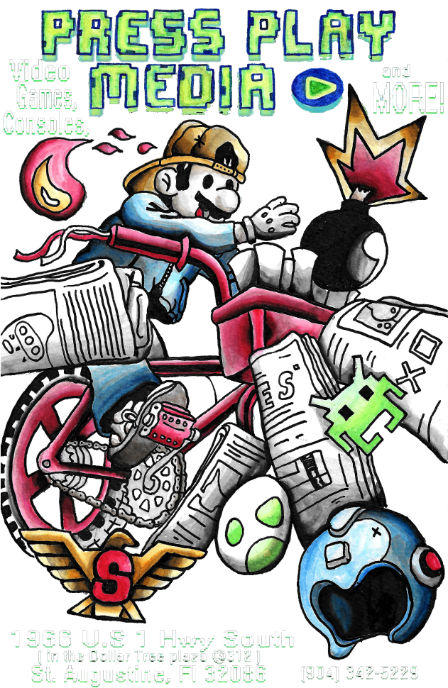 Past And Present Gaming - Permalink (630x989)