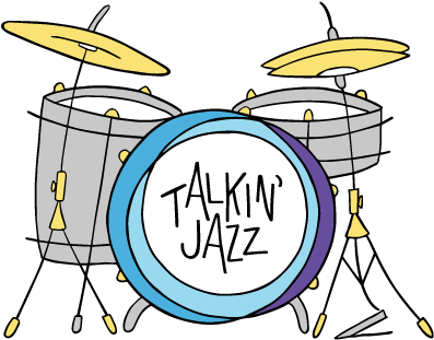 Talking Jazz Full Logo Rgb - Illustration (464x363)