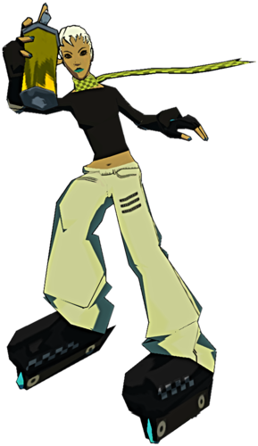 Jazz - Jet Set Radio Female Characters (289x500)