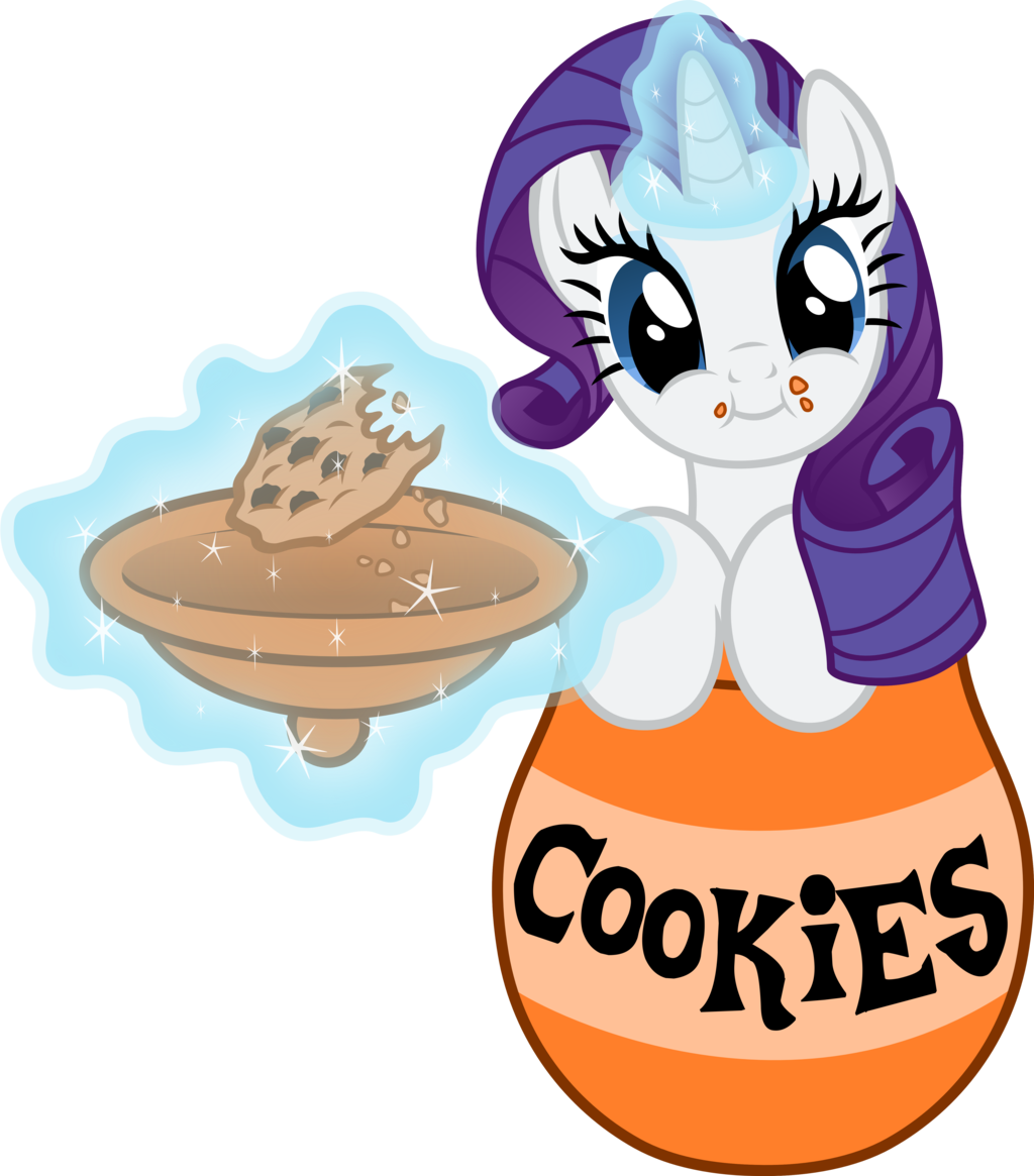 Diet What Diet Darling By Filpapersou - My Little Pony Eating Cookies (1024x1165)