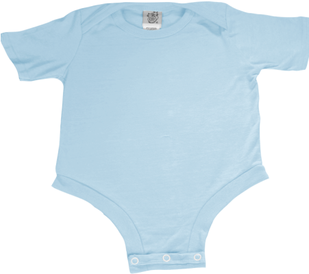 Lap Neck Bodysuit - Blue (450x595)