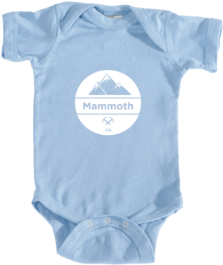 Mammoth, California Circle Mountain Hiking - Infant Bodysuit (390x390)