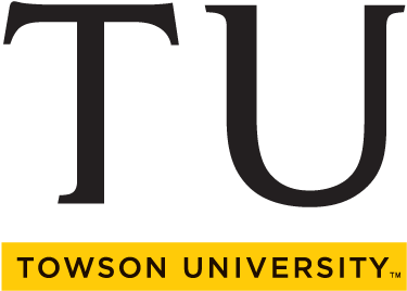 Black & Gold, Download - Towson Logo Png (535x425)