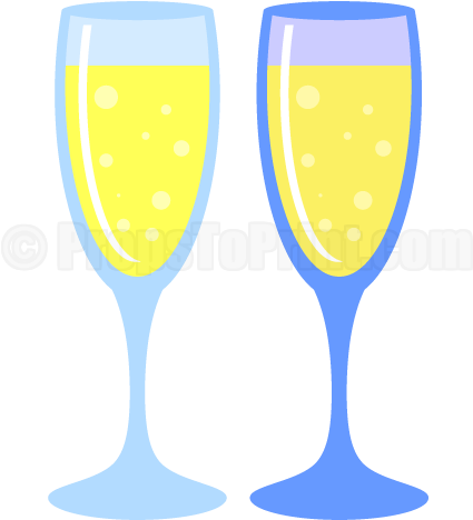 Printable Champagne Glass Photo Booth Prop Create Diy - Glass Props Template (458x593)
