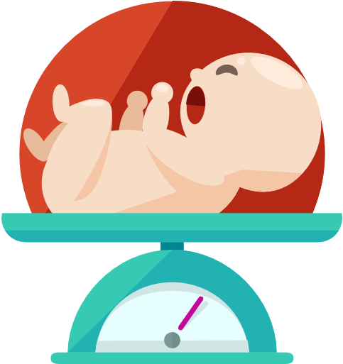 Pregnancy Infant Icon - Low Birth Weight Cartoon (512x512)