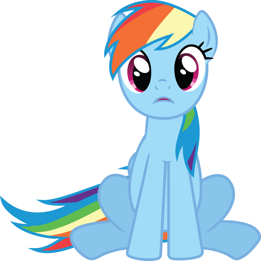 Rainbow Dash - Rainbow Dash Vector (900x900)